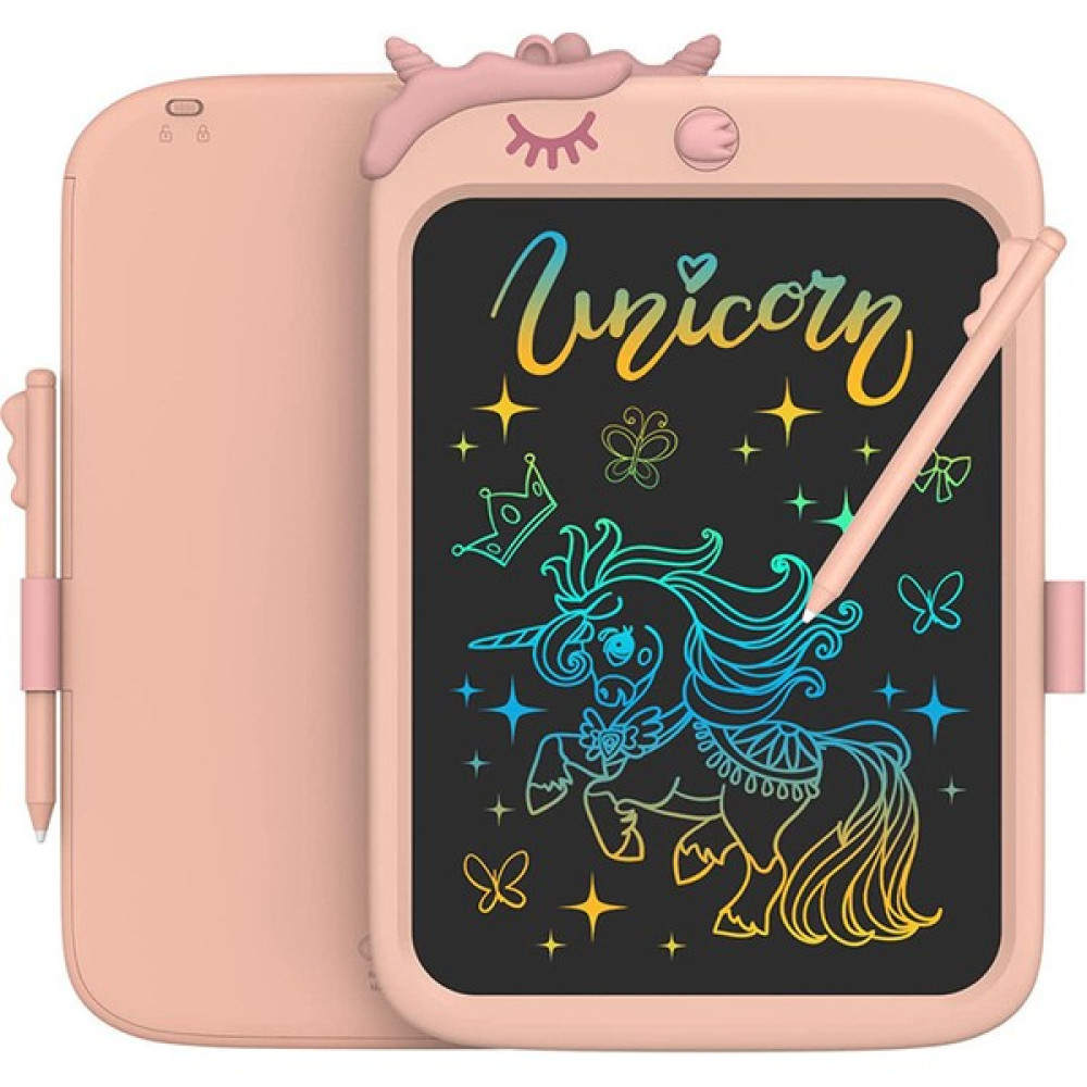 Encounter Renkli LCD Çocuk Yazı Defteri ve Çizim Tahtası (Yurt Dışından) - Pembe - 27*19*0.7CM Eğitici Oyuncak Fiyatı