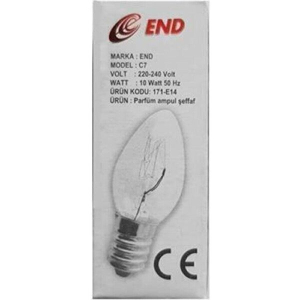End Elektrik End 10W Gece Lambası Ampulü Tuz Lambası Ampulü Buzdolabı Ampulü E14 Duy End 10W Gece Lambası Led Aydınlatmalar Fiyatı