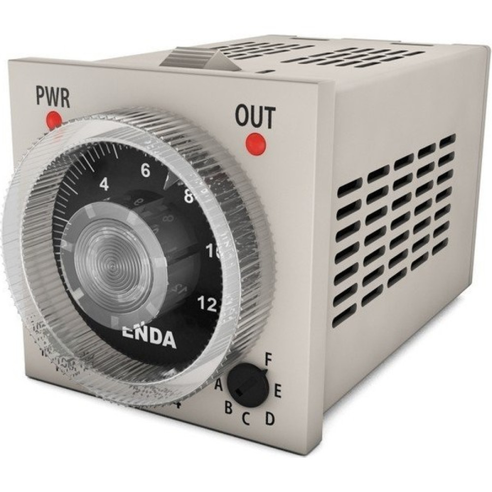 Enda ATSP4-LV-S08-60  Multi Fonksiyonlu Analog Zaman Rölesi Scala/0…60 24V Ac ±%10, 50/60Hz ve 24V Dc ±%13  Enda - Yok Oto Boyaları Fiyatı
