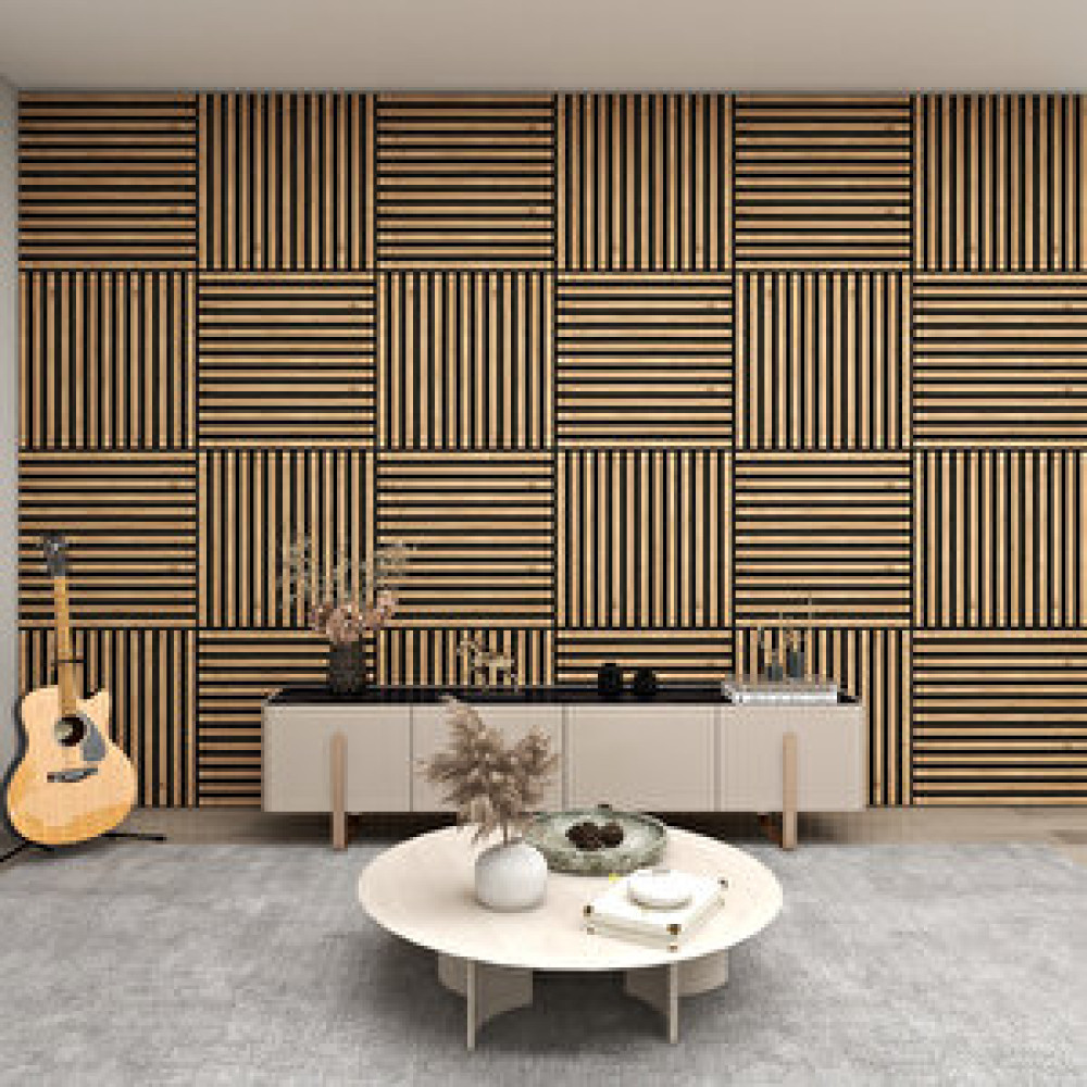 Enda Home 59,5x59,5 Mdf Akusti̇k Duvar Ve Tavan Paneli̇ 27 Mm 1.44 M2 Çam Atlantik Çam Duvar Kağıdı Fiyatı