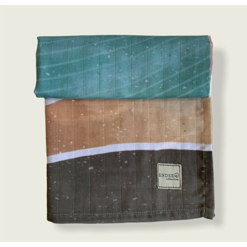 Endee Collection Sunset Müslin Bebek Battaniyesi Fiyatı