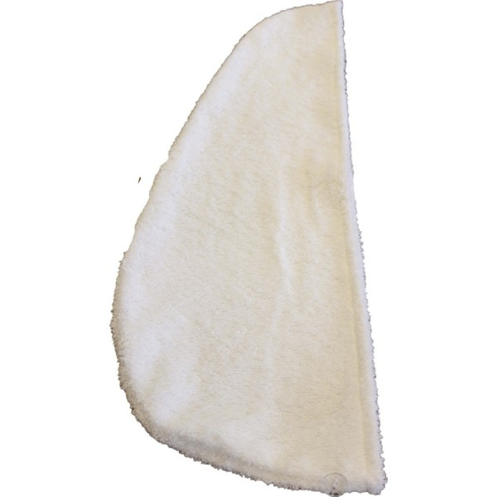 Ender Home Düğmeli Saç Kurulama Bonesi Mayer Bukle Havlu Saç Kurutma Bonesi - Beyaz - 40 x 65 cm Banyo Havlusu Fiyatı