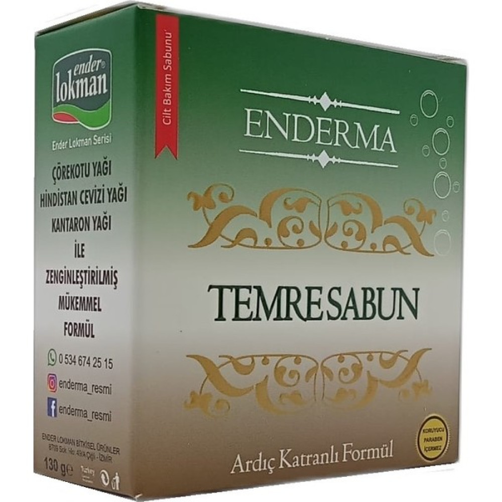 Ender Lokman Enderma Temre Sabun 130 gr Sabunlar Fiyatı
