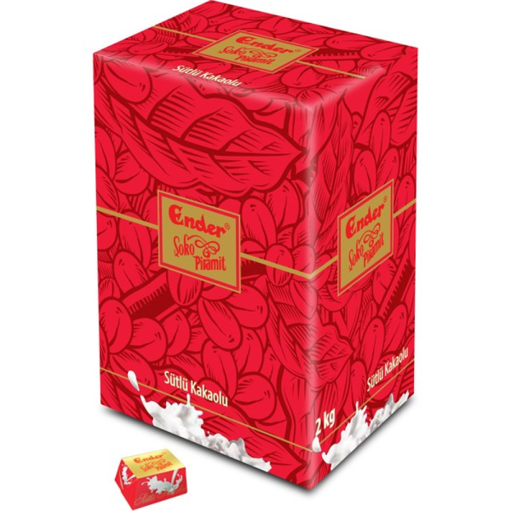 Ender Şoko Piramid Sütlü Kakaolu 1 kg Dünya Şekerleme Çikolata ve Gofret Fiyatı