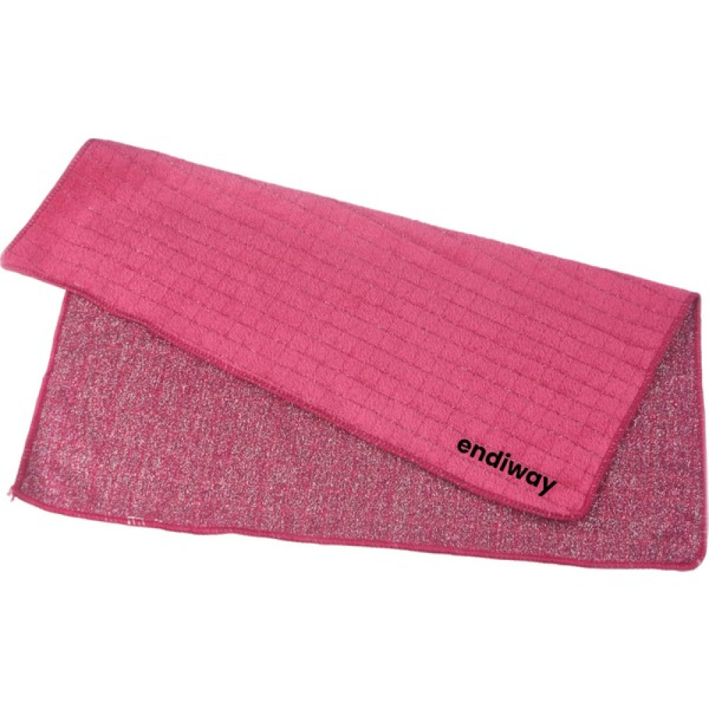 Endiway Mikrofiber Dual Extra Leke Bezi - 40X40 cm - Koyu Pembe - Standart Oto Boyaları Fiyatı