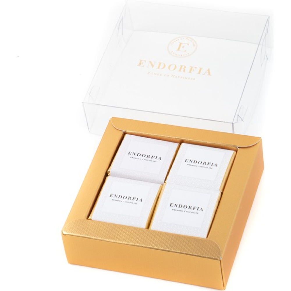 Endorfia Sütlü Madlen Beyaz - Küçük Kurumsal Kutu - Gold Diğer Fiyatı