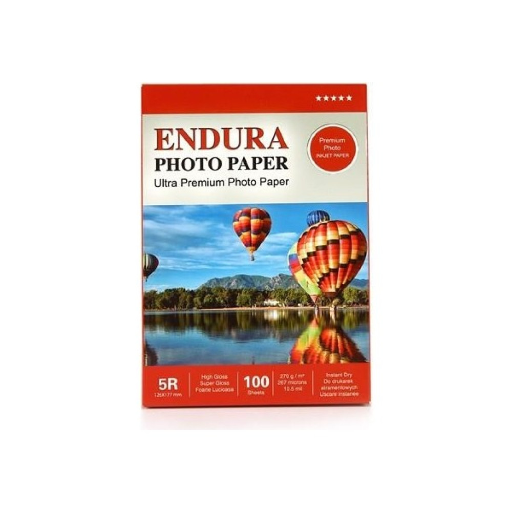 Endura Photo Paper Inkjet 5r Glossy-Parlak 13 x 18 cm 100'lü 270 Gram Fotoğraf Kağıtları & Asetatlar Fiyatı