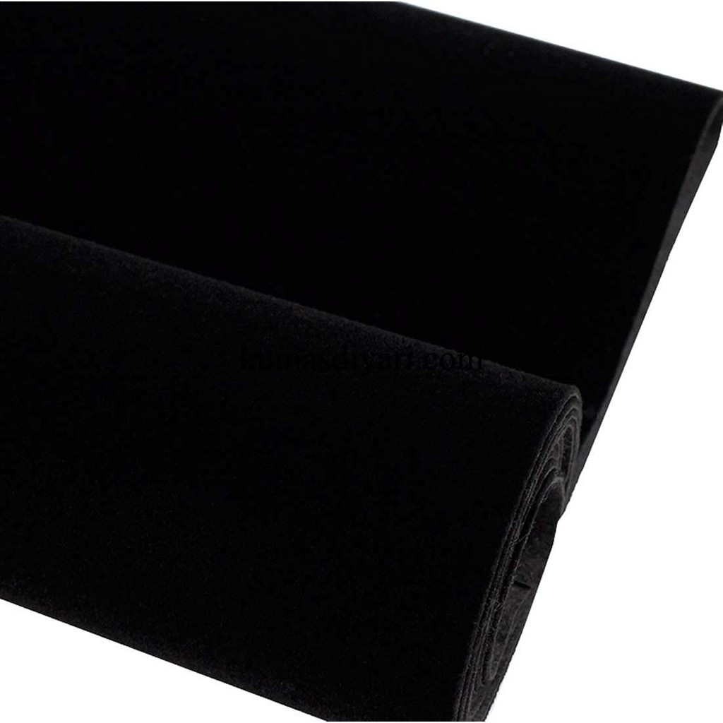 Endüstriyel Kesim Astarlı Flok Shine Kadife Kumaş 150X100 cm - 150 cm - Siyah - 1 m SSD / Solid State Drive Fiyatı