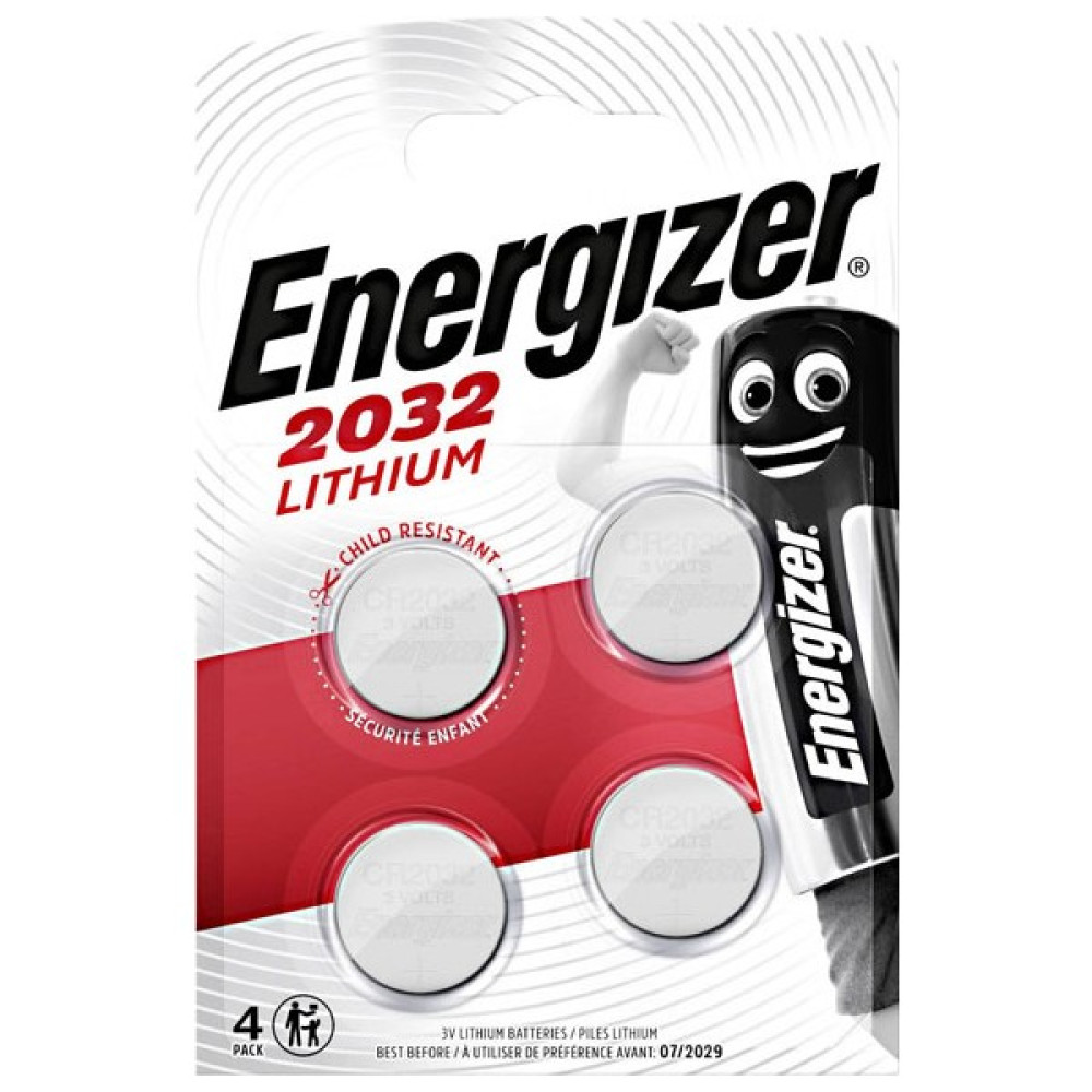 Energizer Enr Lithium CR2032 Bp4 Piller & Şarj Cihazları Fiyatı