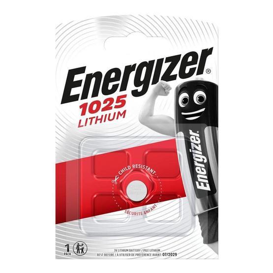 Energizer Lithium CR1025 Düğme Pil
