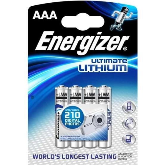 Energizer Ultimate Lithium AAA 4'lü Blister İnce Kalem Pil Normal & Şarj Edilebilir Piller Fiyatı