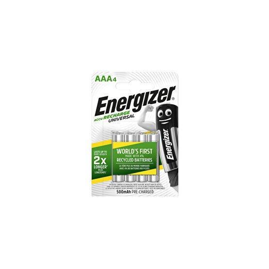 Energizer Universal Rech AAA BP4 Pil
