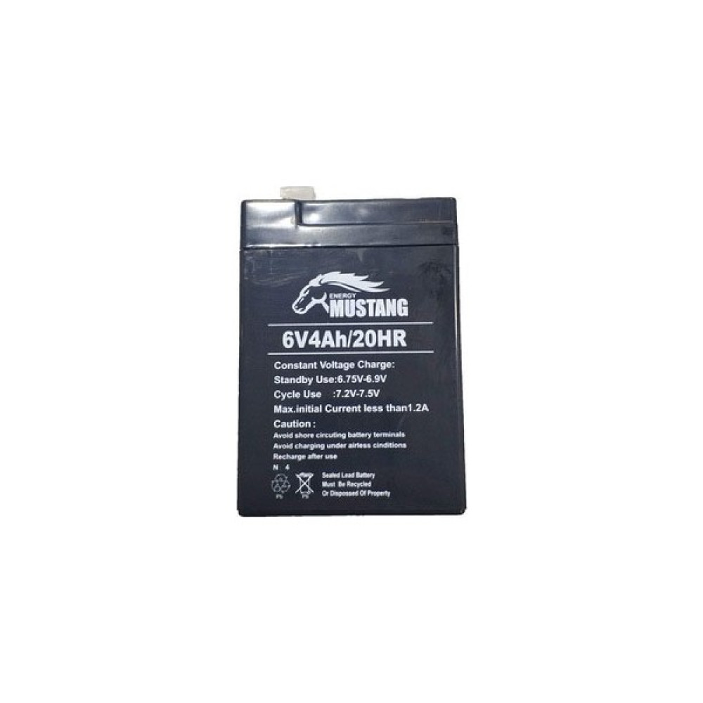 Energy Akü Mustang 6 Volt 4 Amper Akü Fiyatı