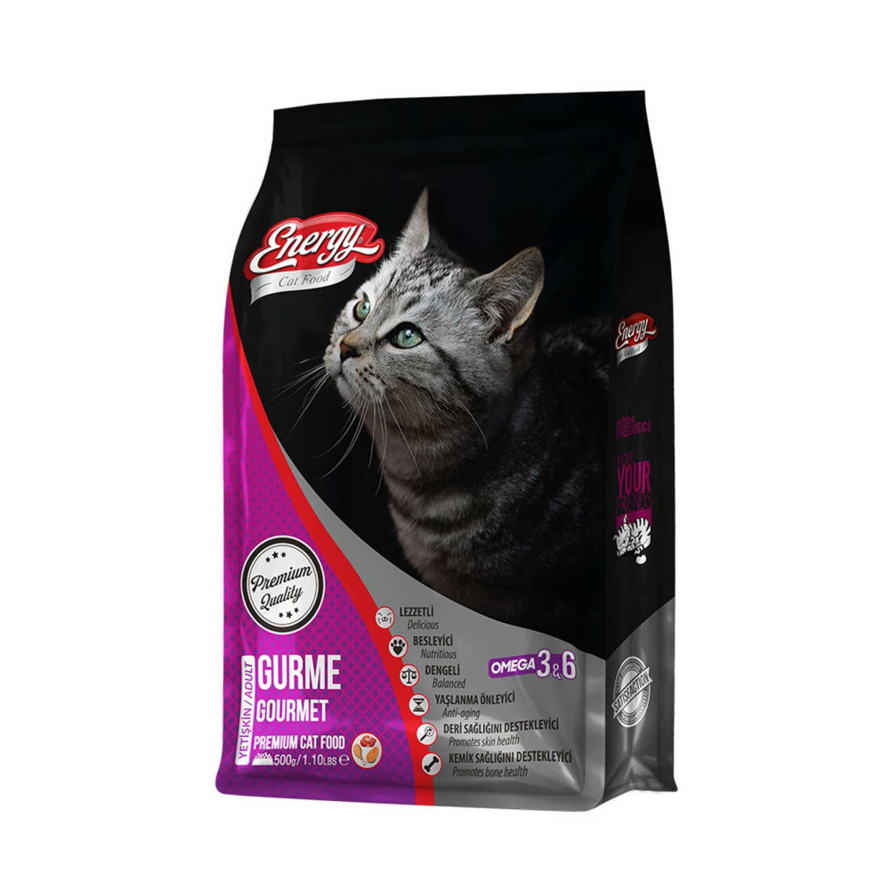 Energy Kedi Maması 500 gr Gurme Evcil Hayvan Ürünleri Fiyatı