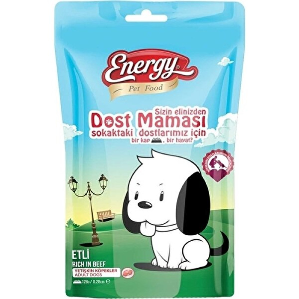 Energy Köpek Dost Maması Çantada Taşımalık 125 Gram Evcil Hayvan Ürünleri Fiyatı