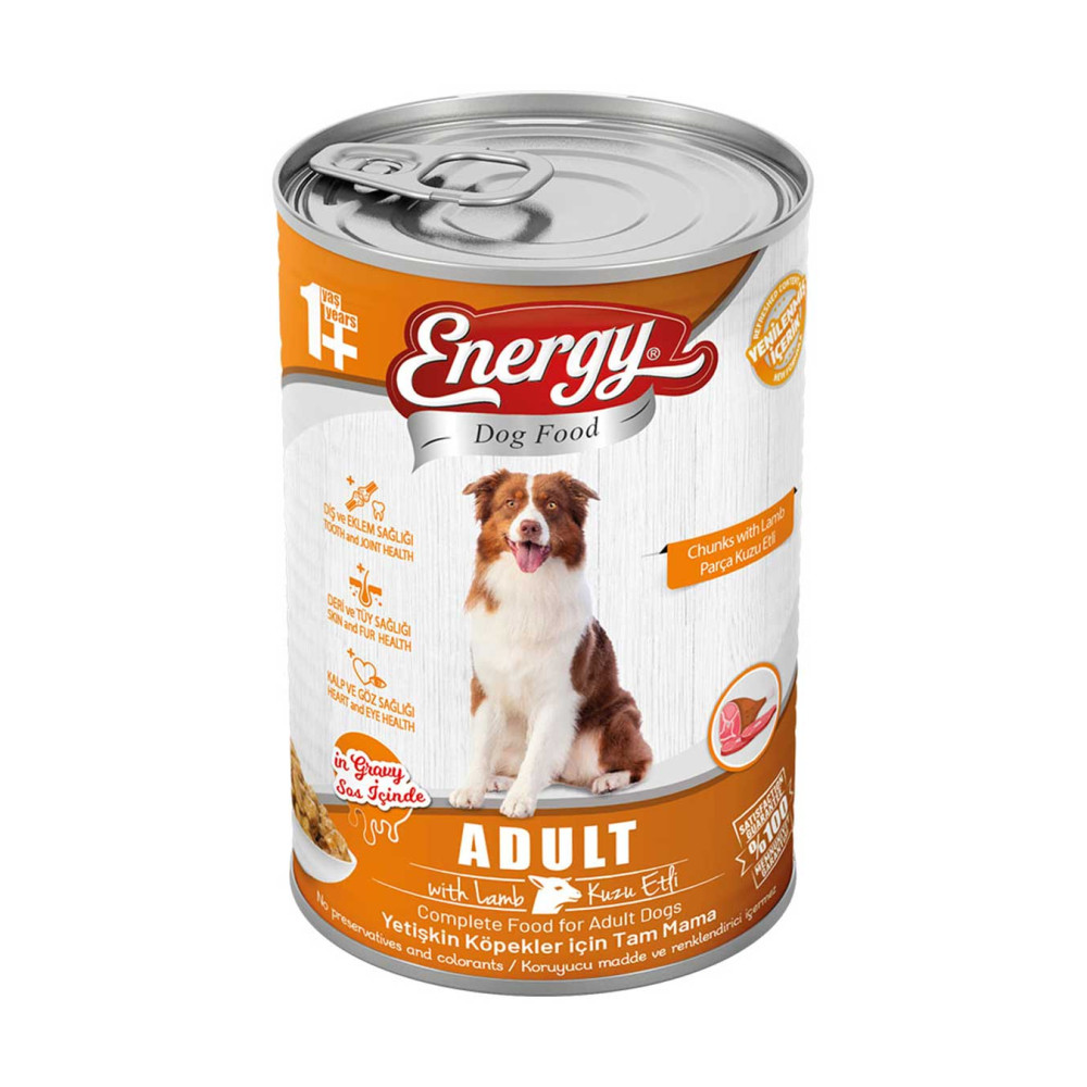 Energy Köpek Maması Islak 400 gr Kuzu Etli Evcil Hayvan Ürünleri Fiyatı