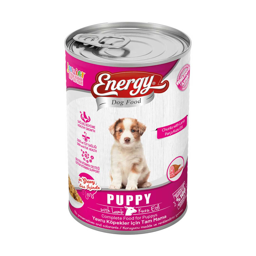 Energy Köpek Maması Islak 400 gr Kuzu Etli Yavru Evcil Hayvan Ürünleri Fiyatı