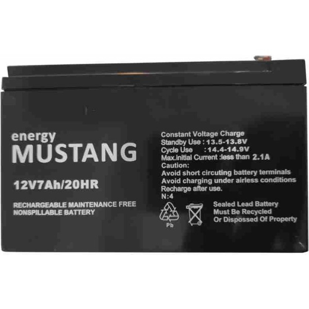 Energy Mustang 12 Volt 7 Amper Akü Akü Fiyatı