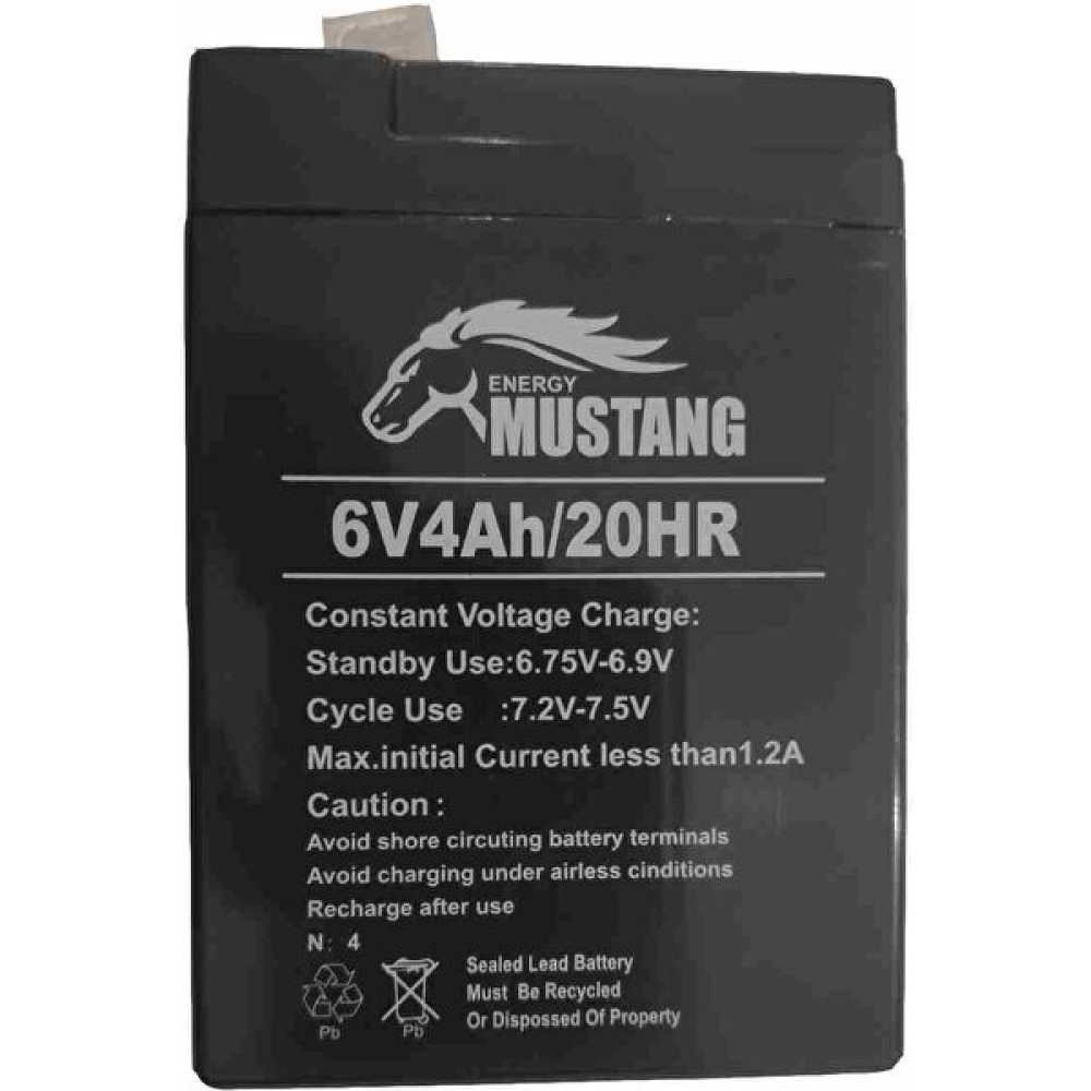 Energy Mustang 6 Volt 4 Amper Akü Akü Fiyatı