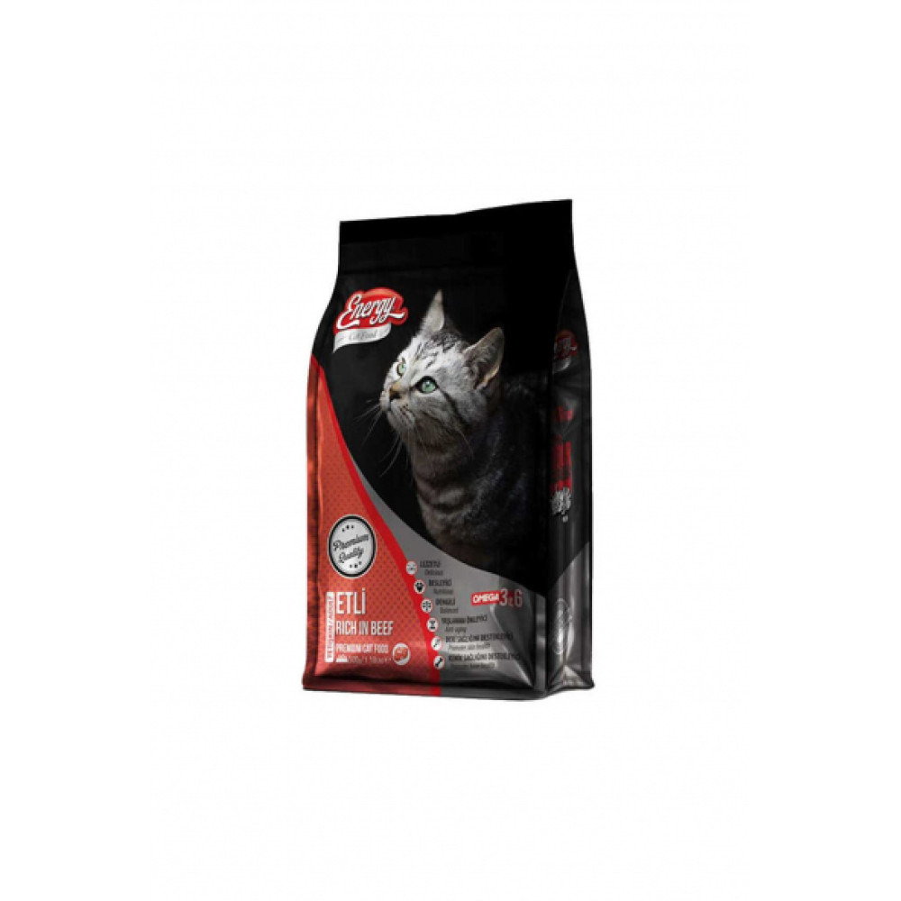 Energy Sıgır Etlı Yetıskın Kedı Maması 1 Kg Evcil Hayvan Ürünleri Fiyatı