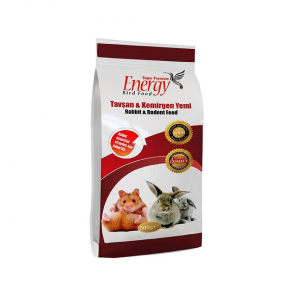 Energy Super Premıum Tavsan & Kemırgen Yemı 500 Gr Evcil Hayvan Ürünleri Fiyatı