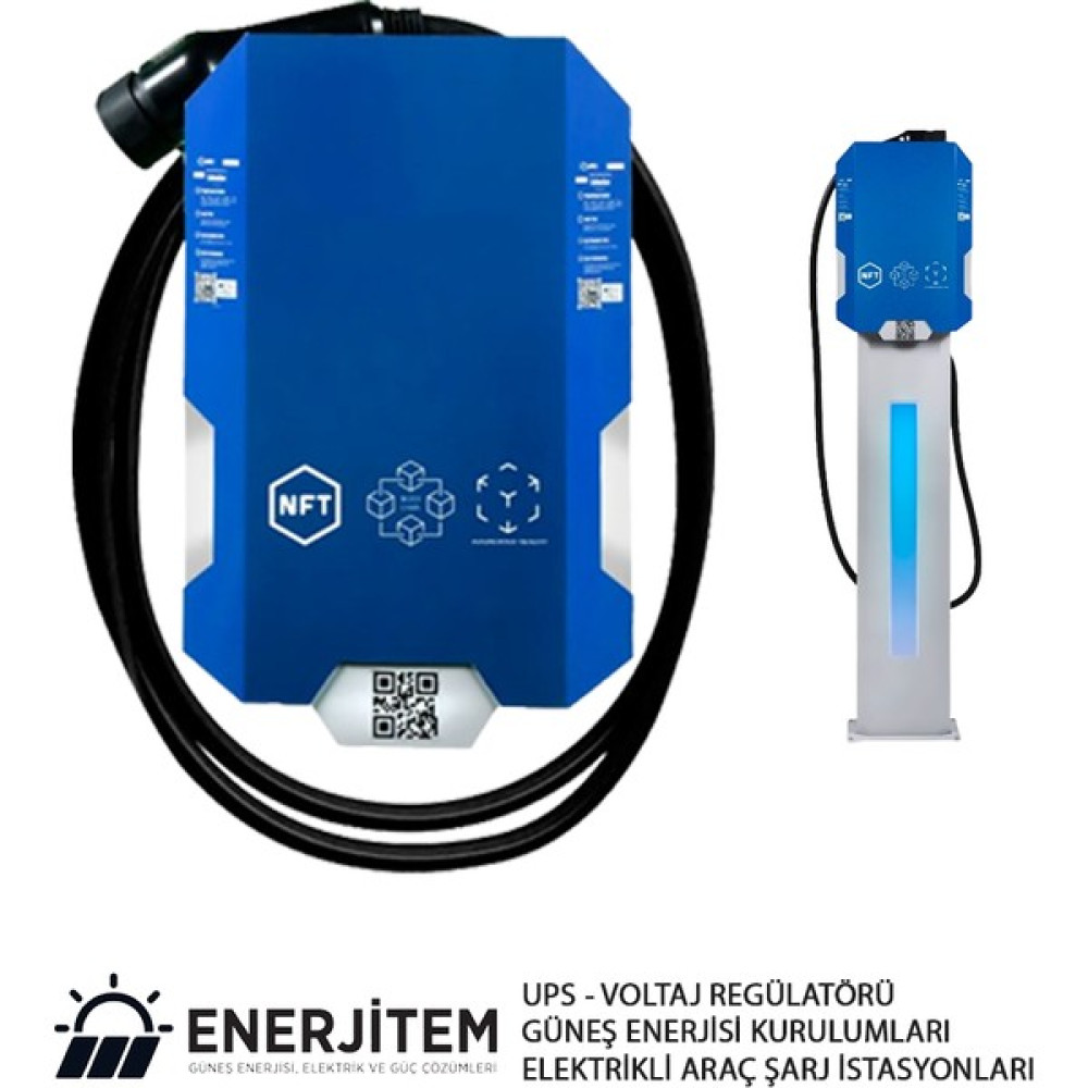 Enerjitem Elektrikli Araç Şarj Istasyonu, Duvara Monte, Tak Çalıştır 11 Kw Kablolu, enerjitem Oto Seyahat Ürünleri Fiyatı