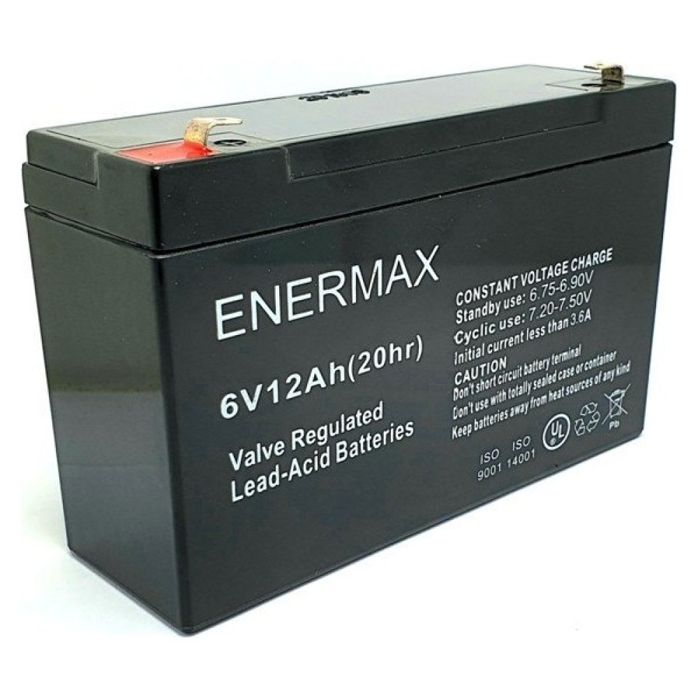 ENERMAX Bakımsız Kuru Akü 6V 12AH Oto Boyaları Fiyatı