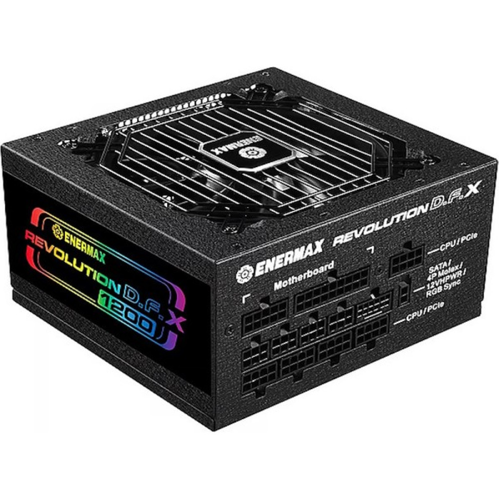 Enermax Revolution D.f. x 1200W 80+ Gold Full Modüler 120MM Fanlı Argb Güç Kaynağı (ERT1200EWT) Oto Boyaları Fiyatı