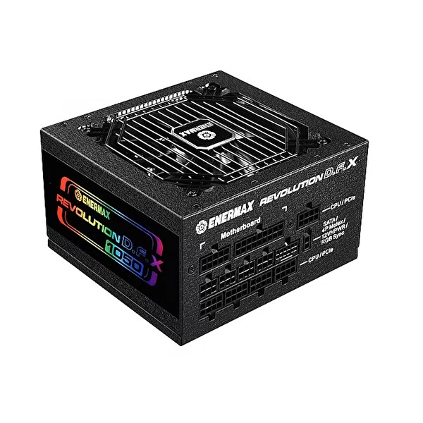 Enermax Revolution D.f. X Ert1050Ewt 1050 W 80+ Gold Full Modüler 120 MM Fanlı Argb Güç Kaynağı Power Supply Fiyatı
