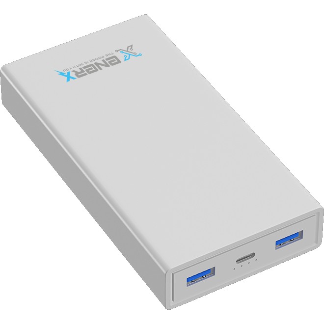 Enerx ENR-P20T 20.000 mAh 22.5 Watt Powerbank Beyaz Taşınabilir Şarj Cihazı - Powerbank Fiyatı