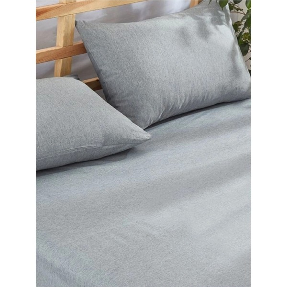 Enessa Tek Kişilik Lastikli Çarşaf Takımı 100*200 cm - 100 x 200 - Koyu Gri Çarşaf Fiyatı