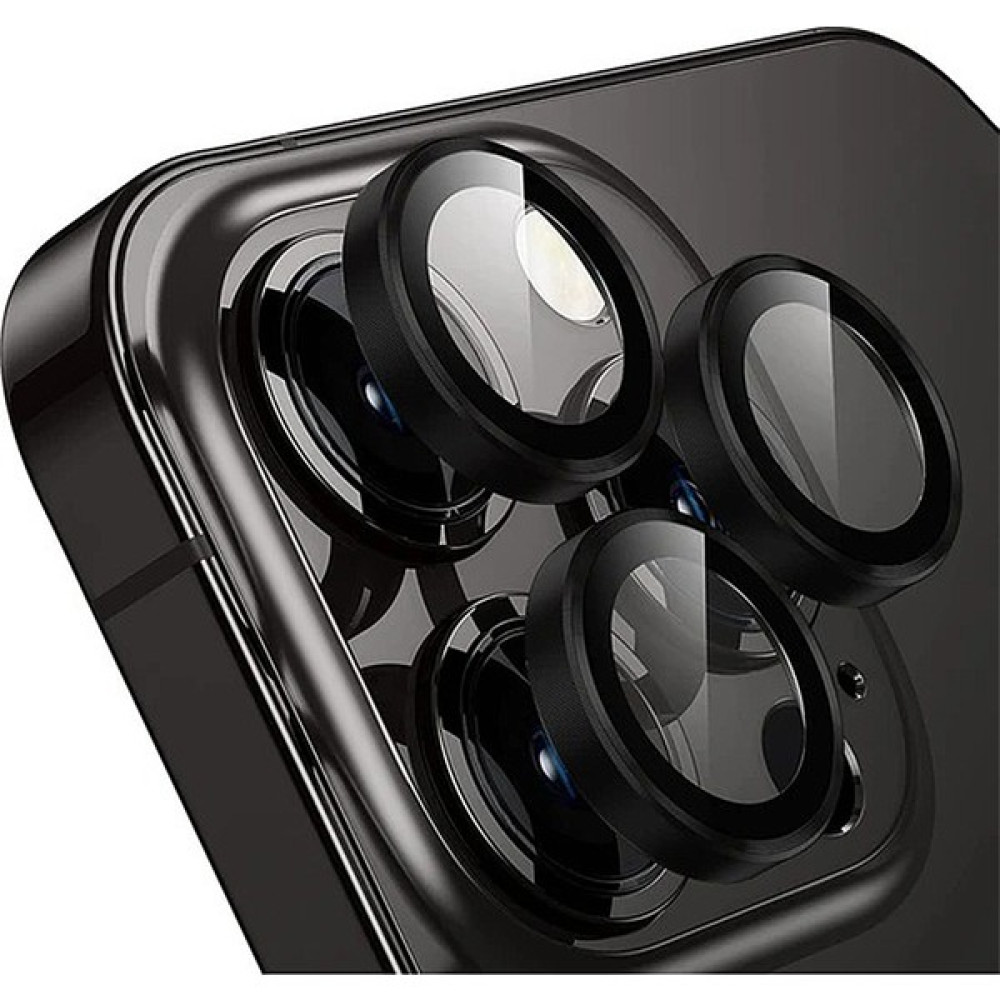 Enfein Apple iPhone 14 Pro Ile Uyumlu Cmcov Kamera Lens Koruyucu Kırılma ve Çizilme Önleyici Siyah Cep Telefonu Ekran Koruyucusu Fiyatı