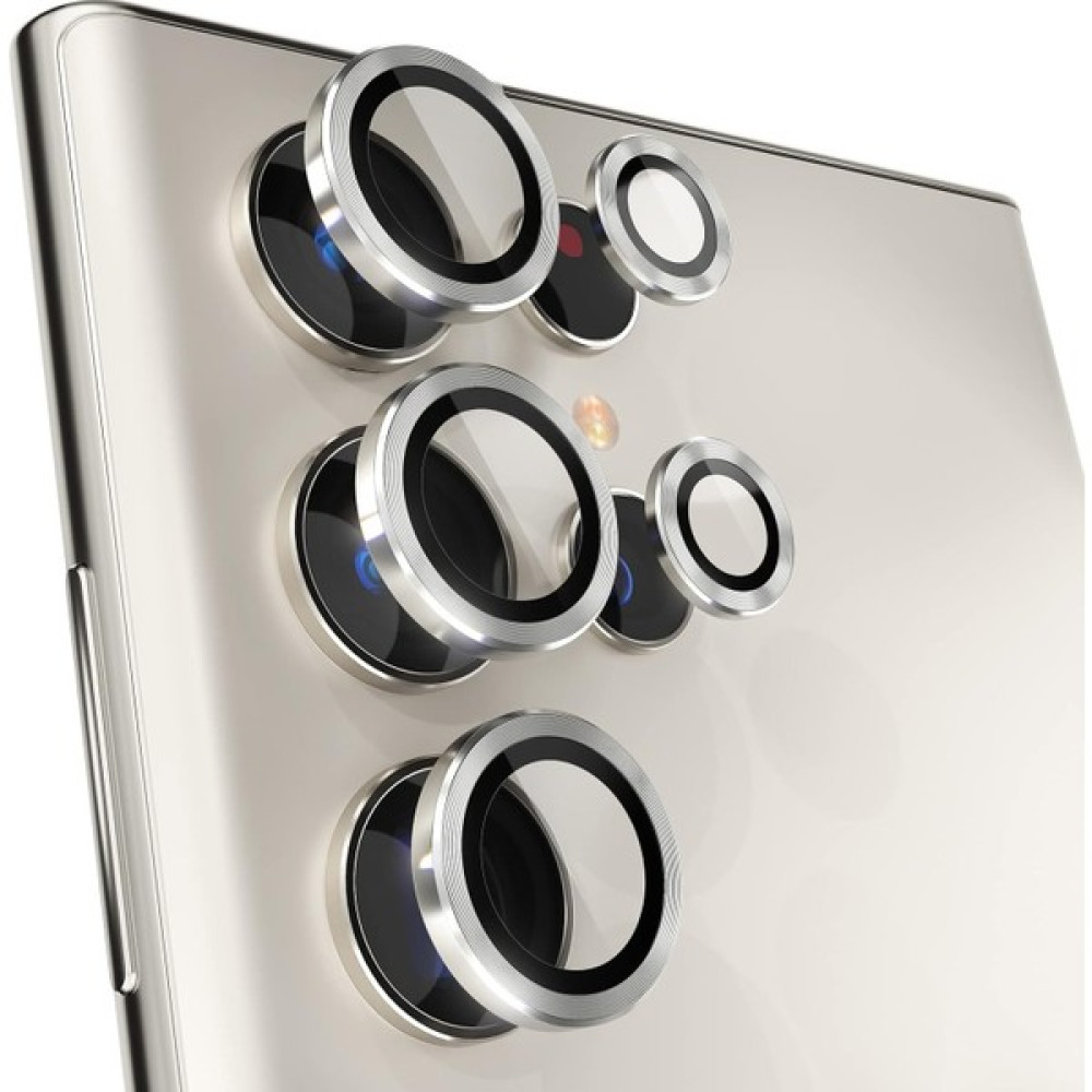 Enfein Galaxy S24 Ultra İle Uyumlu Lens Koruyucu Kırılma Ve Çizilme Önleyici Cmcov Kamera Koruyucu - Gümüş Cep Telefonu Ekran Koruyucusu Fiyatı