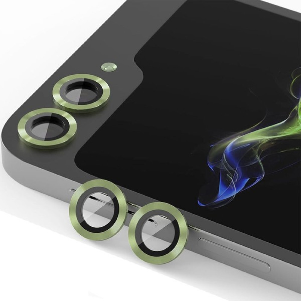 Enfein Galaxy Z Flip 5 Ile Uyumlu Lens Koruyucu Darbe ve Kırılma Önleyici Kamera Koruyucu Yeşil Cep Telefonu Ekran Koruyucusu Fiyatı