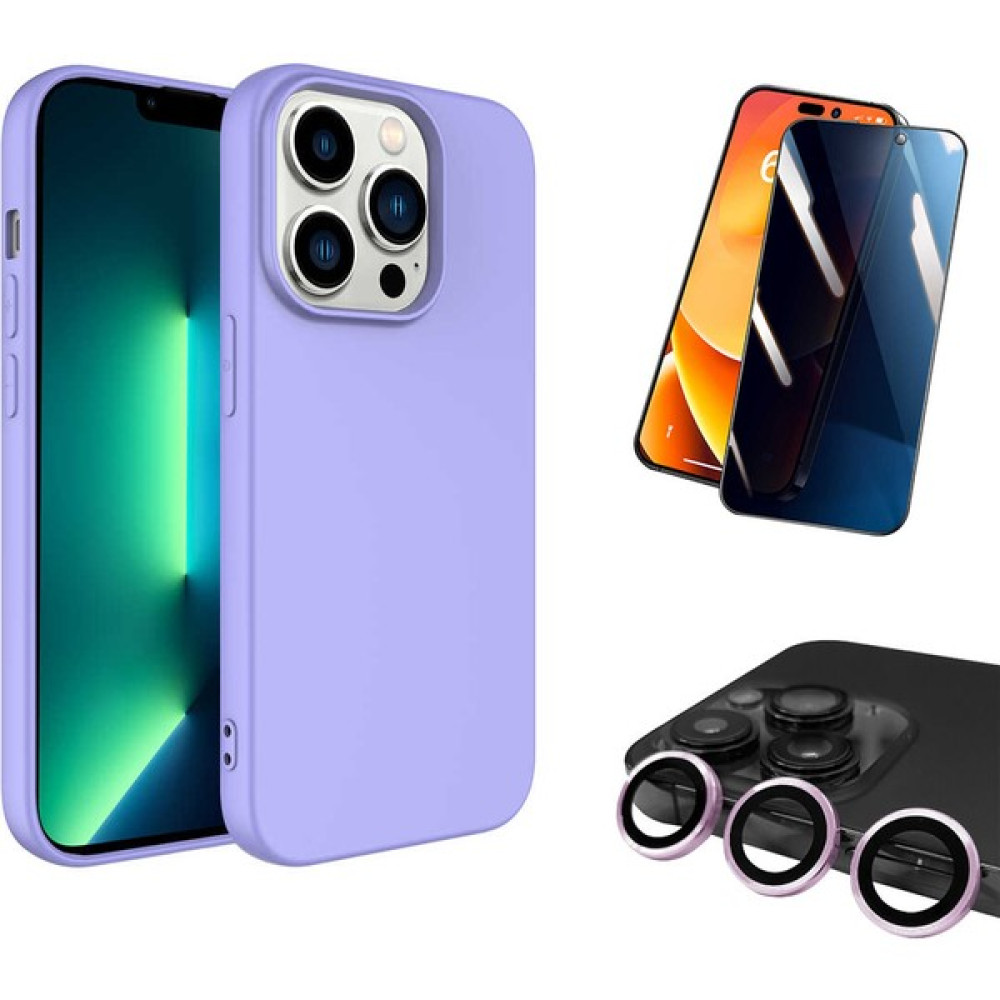 Enfein Iphone 11 Pro Için Kılıf Hayalet Kırılmaz Cam ve Lens Koruyucu Hediyeli Khl1 Lila Cep Telefonu Kılıfı Fiyatı