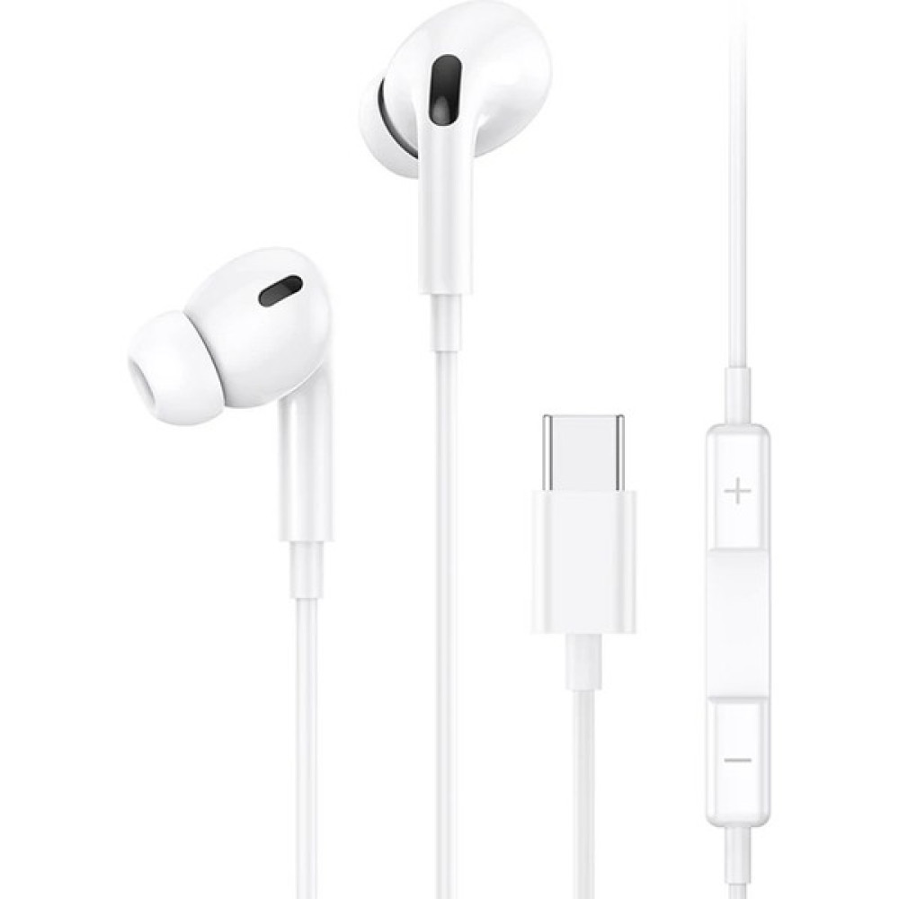 Enfein Type-C (Usb C) Kablolu Kulak Içi Kulaklık Ses Ayarlama Butonlu Beyaz Kulaklık Kulak İçi Kulaklık Fiyatı