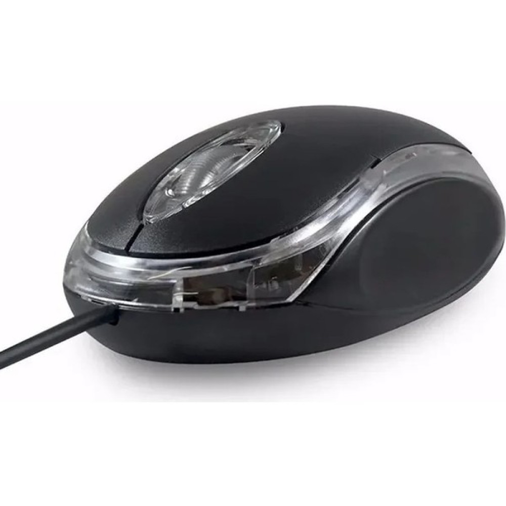 Enfein USB Girişli Fare Ergonomik Kablolu 1200 Dpı Işıklı Optik Mouse Siyah Klavye - Mouse Fiyatı