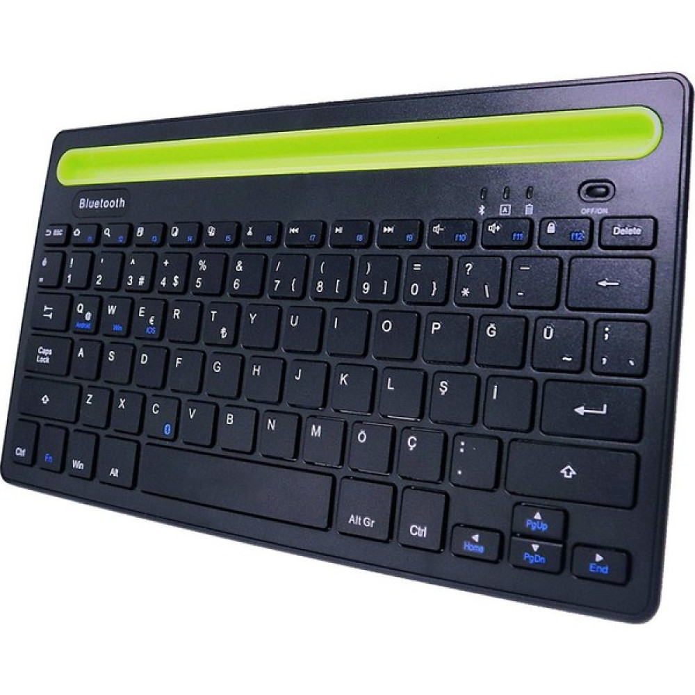 Enfein V4 Bluetooth 5.0 Telefon Tablet Standlı Android Ios Windows Linux Mac Uyumlu Türkçe Q Klavye Oyuncu Klavyesi Fiyatı