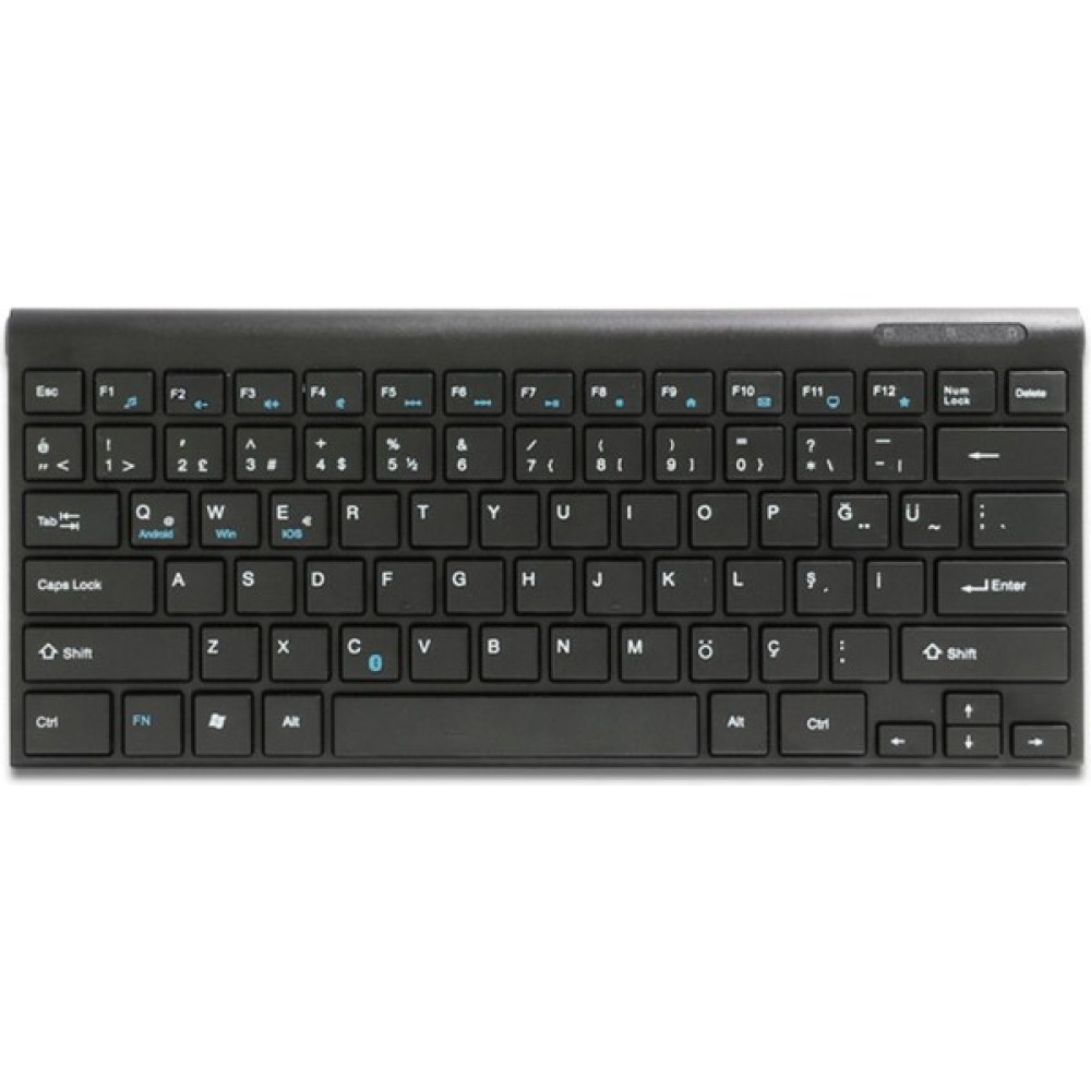Enfein V6 Bluetooth 5.0 Tablet Pc Telefon Android Ios Windows Mac Ile Uyumlu Pilli Türkçe Q Klavye - Siyah Oyuncu Klavyesi Fiyatı