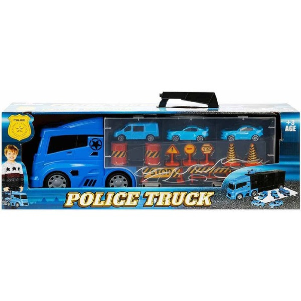 Engin Oyuncak Transporter 3 Araçlı Çantalı Oyun Seti - Polis - 1 Oyun Seti Fiyatı