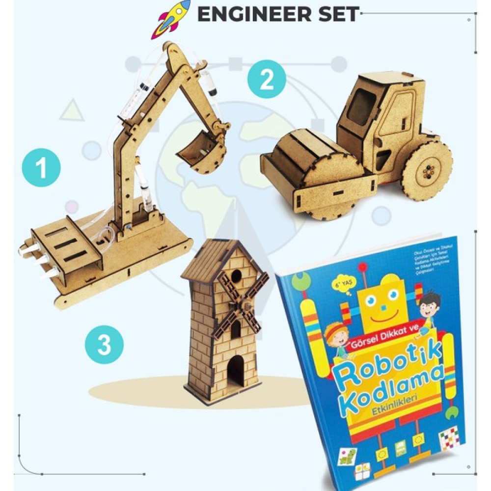 Engıneer Set ve Kodlama Kitabı Eğitici Oyuncak Fiyatı