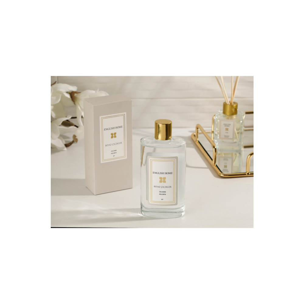 English Home Beyaz Çiçekler Kolonya 80° 200 Ml Bej Kolonya & Gülsuyu Fiyatı