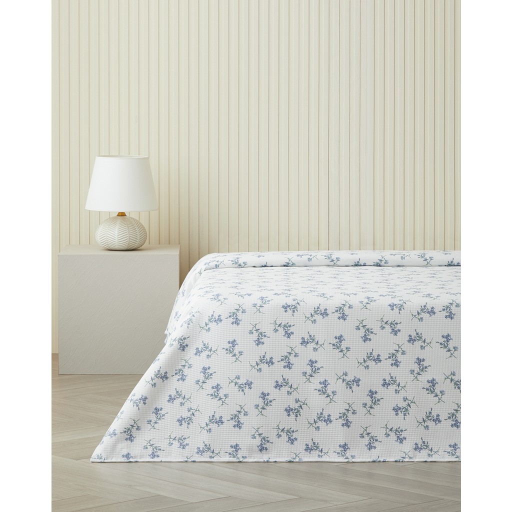 English Home Blue Spring Tek Kişilik Pike 150x220 cm Mavi Pike & Pike Takımı Fiyatı