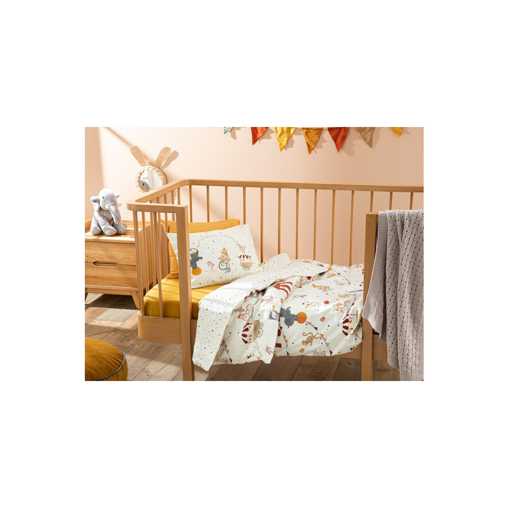 English Home Carnival Pamuklu Bebe Nevresim Takımı 100x150 Cm Bej Bebek Nevresim Takımı Fiyatı