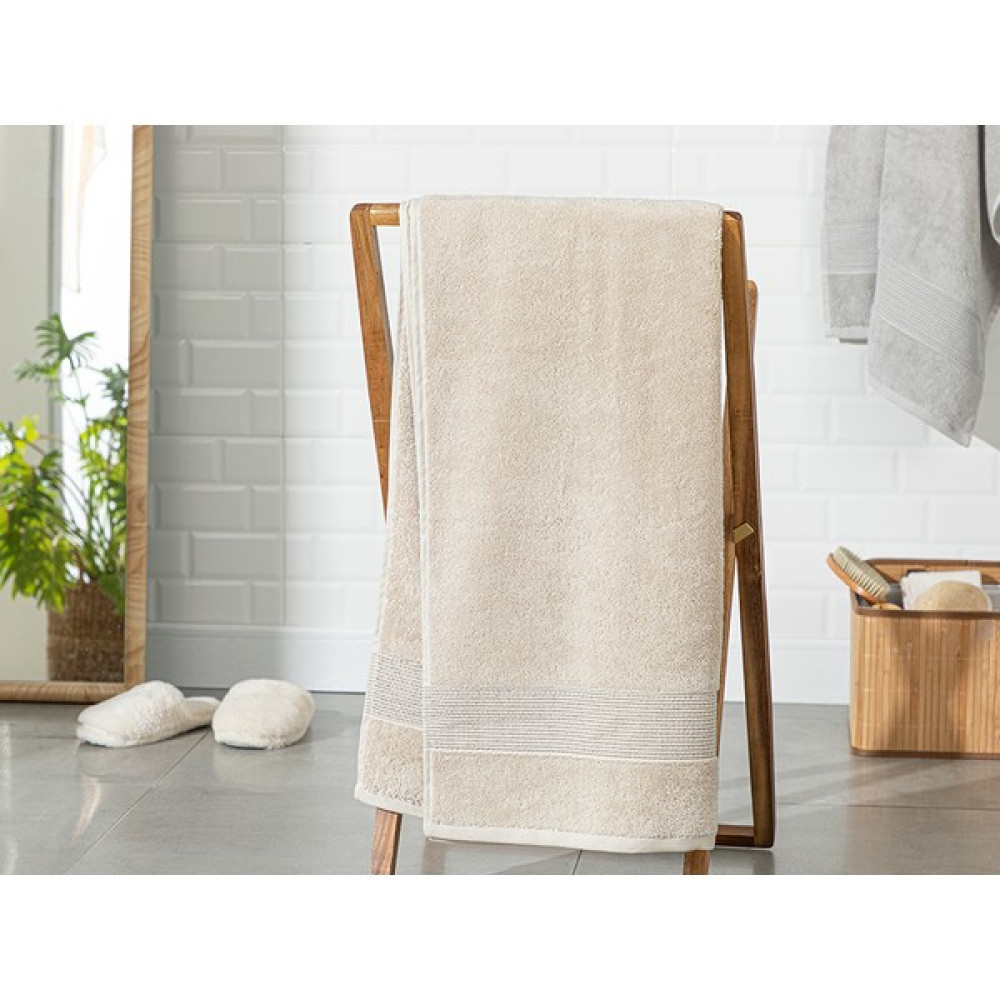 English Home Delu x e Pamuklu Low Twist Banyo Havlusu 90 x 150 cm Bej Banyo Havlusu Fiyatı