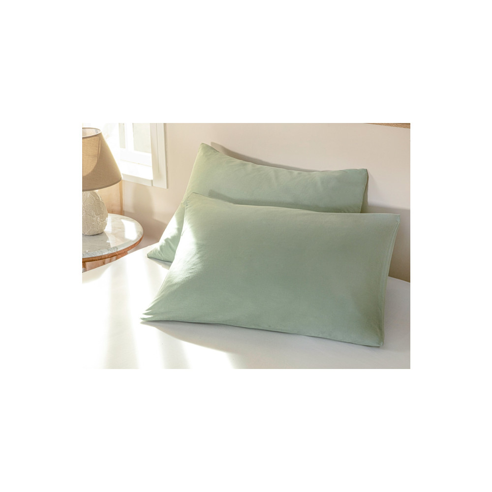 English Home Düz Pamuklu 2li Yastık Kılıfı 50x70 Cm Çağla Yeşili Yastık Kılıfı Fiyatı