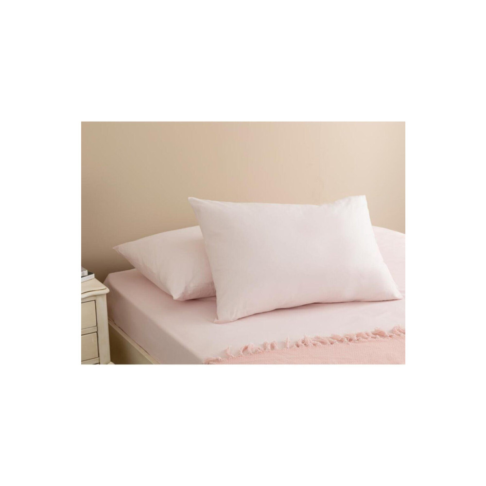 English Home Düz Pamuklu 2li Yastık Kılıfı 50x70 Cm Toz Pembe Yastık Kılıfı Fiyatı