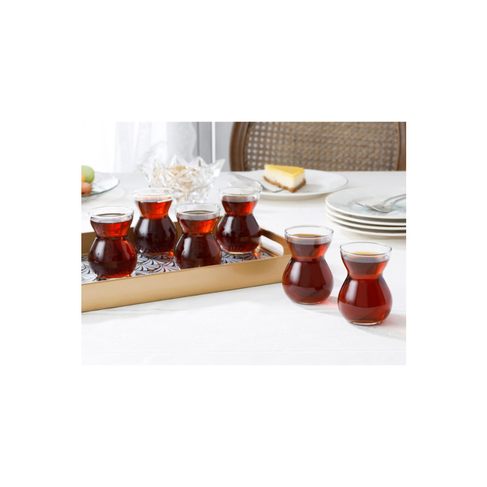 English Home Etnik Cam 6lı Çay Bardağı 140 ml Fincan / Bardak / Kahve Takımı Fiyatı