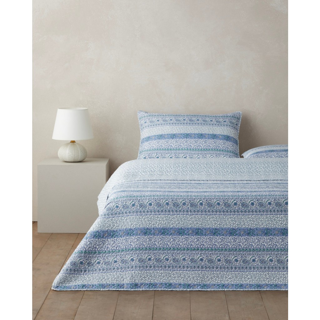 English Home Mini Cachemire Çift Kişilik Yatak Örtüsü Takımı 200x220 cm Lacivert Yatak Örtüsü Fiyatı