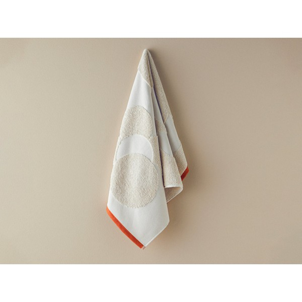 English Home Mix Blend Pamuk Jakarlı Yüz Havlusu 50X80 cm Bej - 50 x 80 cm El / Yüz Havlusu Fiyatı
